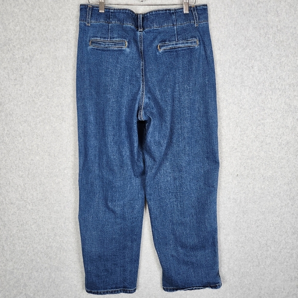 Banana Republic High Rise Straight Fit Relaxed Jeans Size 31/12 EUC - Picture 6 of 13